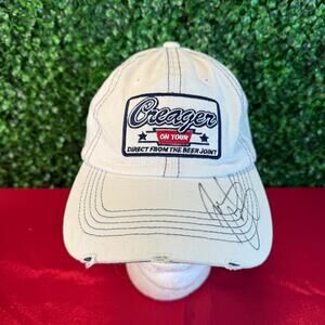 Roger Creager On Tour Direct From Beer Joint Texas Country Distressed Signed